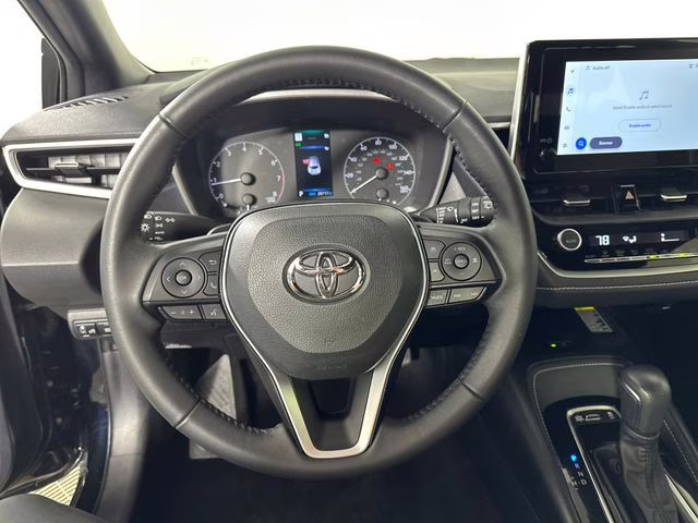 2025 Midnight Black Metallic Toyota Corolla Hatchback SE FWD Hatchback
