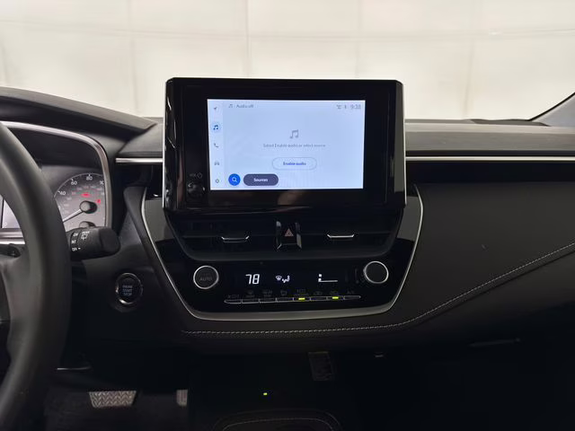 2025 Midnight Black Metallic Toyota Corolla Hatchback SE FWD Hatchback