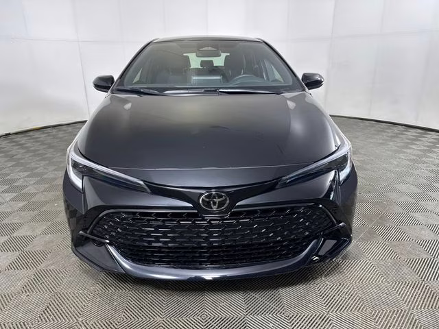 2025 Midnight Black Metallic Toyota Corolla Hatchback SE FWD Hatchback