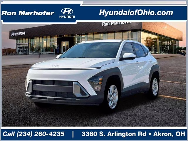 2026 Atlas White Hyundai Kona SE FWD SUV