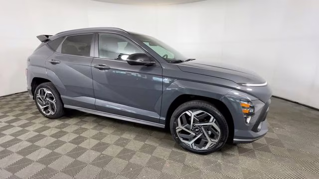 2024 Ecotronic Gray Pearl Hyundai Kona N Line AWD SUV