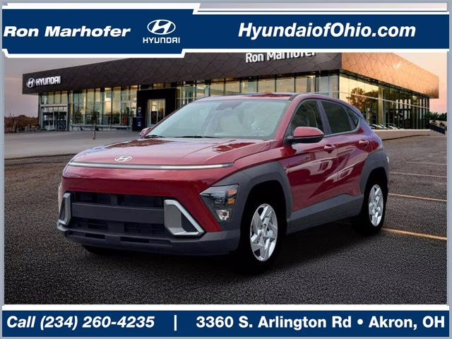 2026 Ultimate Red Metallic Hyundai Kona SE AWD SUV