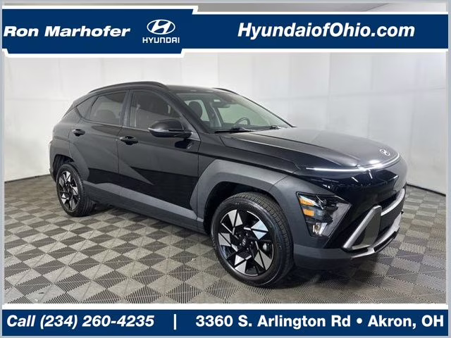 2024 Abyss Black Pearl Hyundai Kona SEL AWD SUV