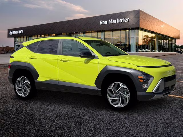 2026 Neoteric Yellow Hyundai Kona SEL Premium AWD SUV