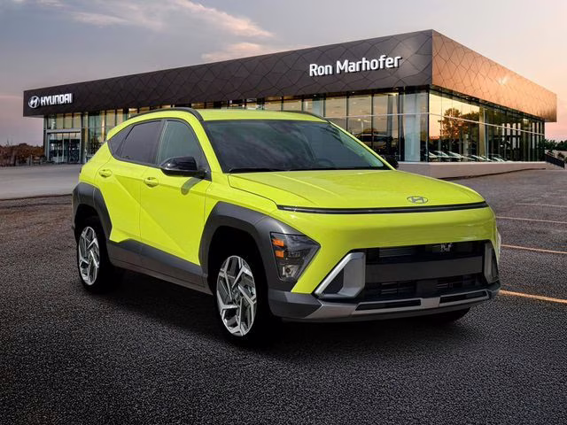 2026 Neoteric Yellow Hyundai Kona SEL Premium AWD SUV