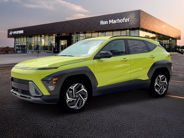 2026 Neoteric Yellow Hyundai Kona SEL Premium AWD SUV