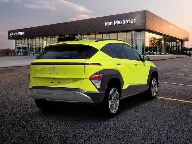 2026 Neoteric Yellow Hyundai Kona SEL Premium AWD SUV
