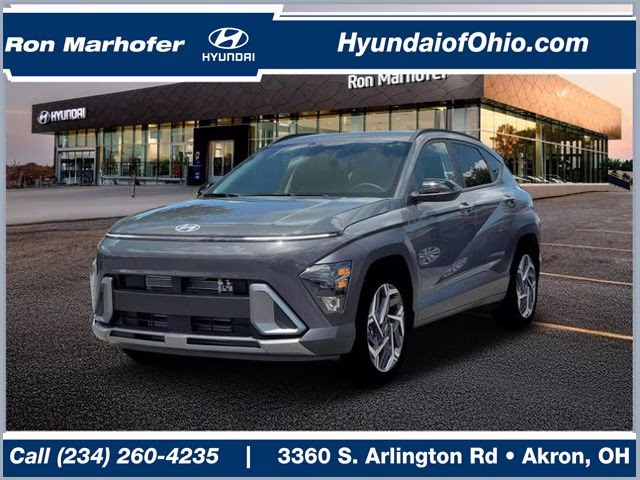 2026 Ecotronic Gray Pearl Hyundai Kona SEL Premium AWD SUV