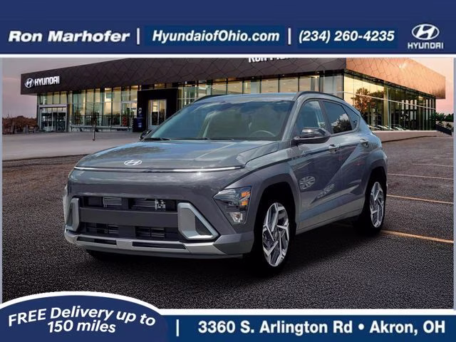 2026 Ecotronic Gray Pearl Hyundai Kona SEL Premium AWD SUV