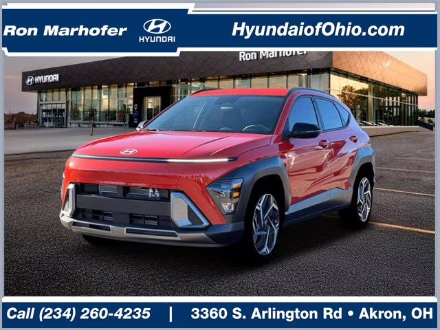 2026 Soultronic Orange Pearl Hyundai Kona SEL Premium AWD SUV