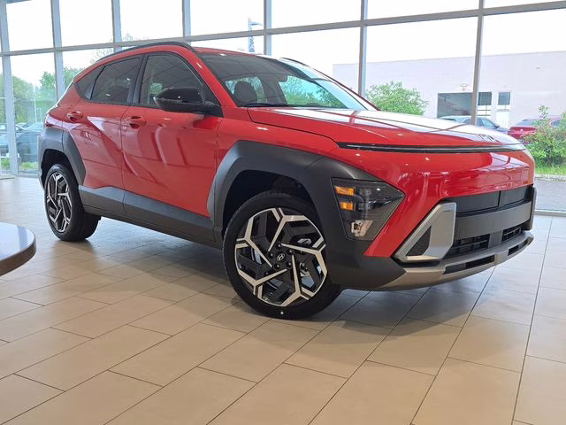 2026 Soultronic Orange Pearl Hyundai Kona SEL Premium AWD SUV