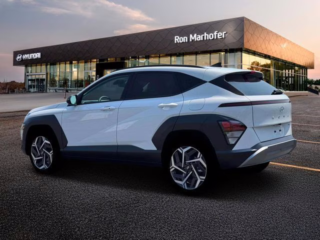 2026 Atlas White Hyundai Kona SEL Premium AWD SUV