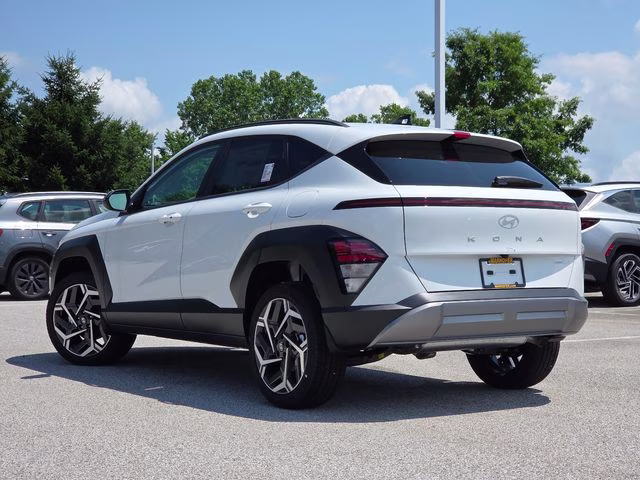 2026 Atlas White Hyundai Kona SEL Premium AWD SUV