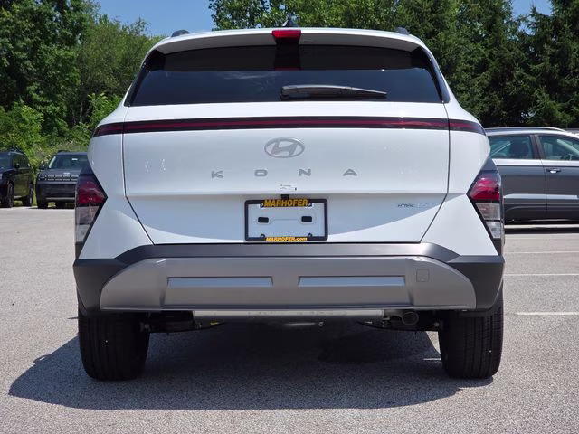 2026 Atlas White Hyundai Kona SEL Premium AWD SUV