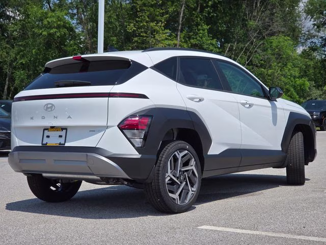 2026 Atlas White Hyundai Kona SEL Premium AWD SUV