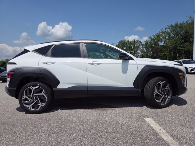 2026 Atlas White Hyundai Kona SEL Premium AWD SUV