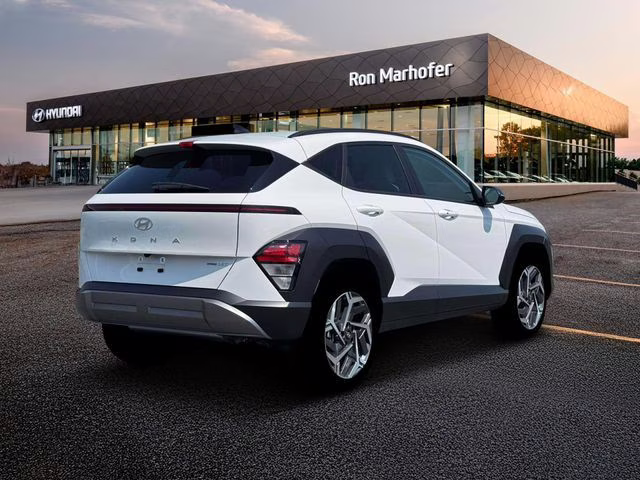 2026 Atlas White Hyundai Kona SEL Premium AWD SUV