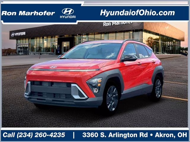2026 Soultronic Orange Pearl Hyundai Kona SEL Sport AWD SUV