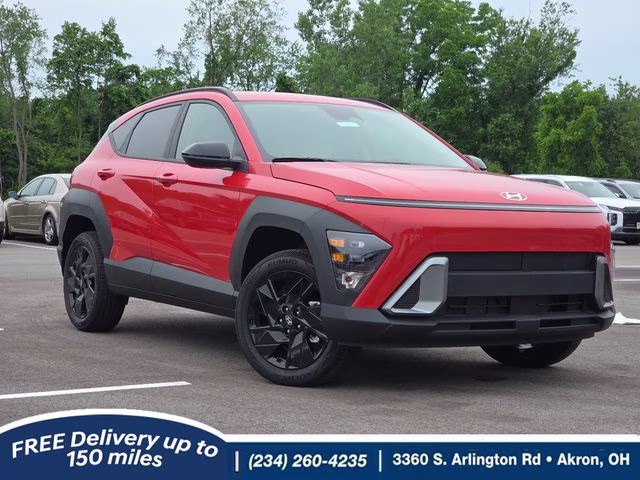 2026 Soultronic Orange Pearl Hyundai Kona SEL Sport AWD SUV
