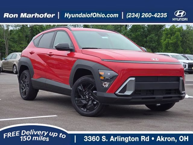 2026 Soultronic Orange Pearl Hyundai Kona SEL Sport AWD SUV