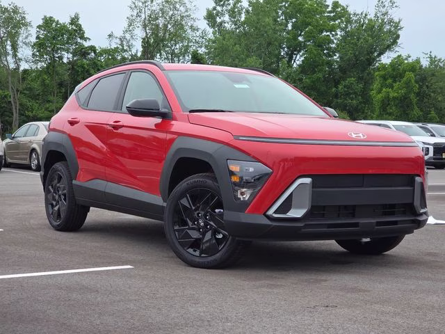 2026 Soultronic Orange Pearl Hyundai Kona SEL Sport AWD SUV