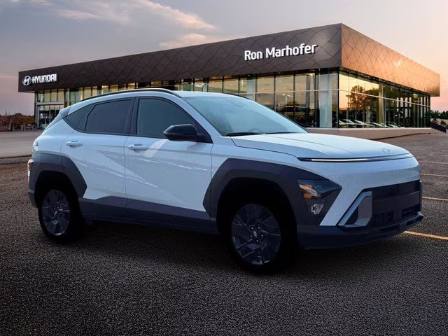2026 Atlas White Hyundai Kona SEL Sport AWD SUV
