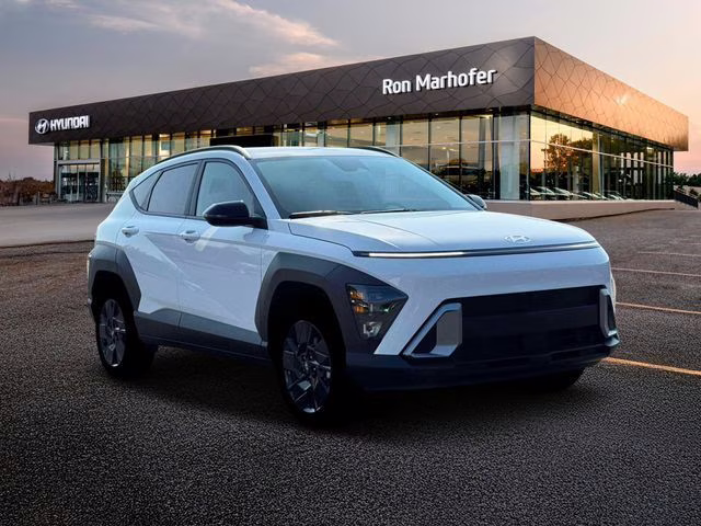 2026 Atlas White Hyundai Kona SEL Sport AWD SUV