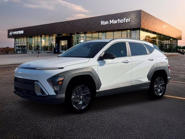2026 Atlas White Hyundai Kona SEL Sport AWD SUV