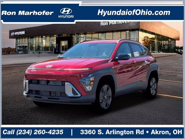 2026 Ultimate Red Metallic Hyundai Kona SEL Sport AWD SUV