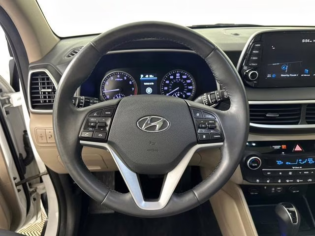 2020 White Hyundai Tucson Ultimate AWD SUV