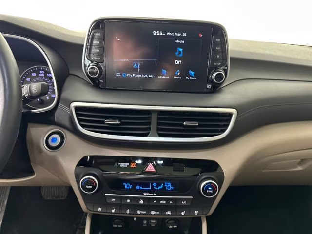 2020 White Hyundai Tucson Ultimate AWD SUV