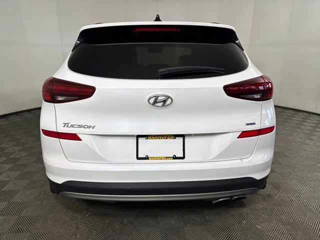 2020 White Hyundai Tucson Ultimate AWD SUV