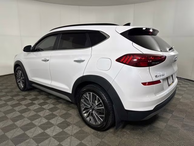 2020 White Hyundai Tucson Ultimate AWD SUV