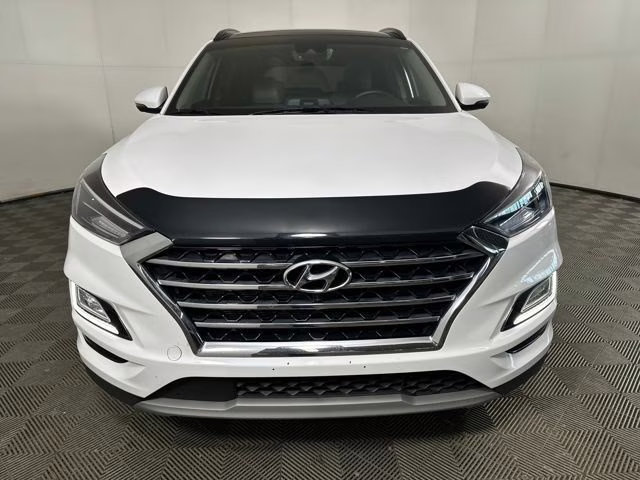 2020 White Hyundai Tucson Ultimate AWD SUV