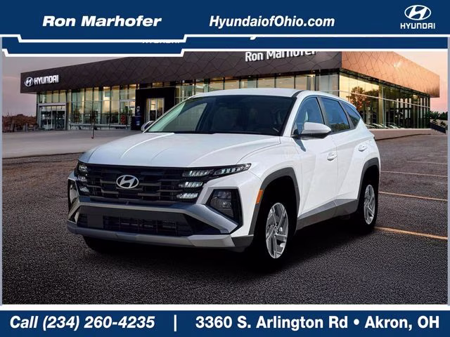 2026 Creamy White Pearl Hyundai Tucson Hybrid Blue SE AWD SUV