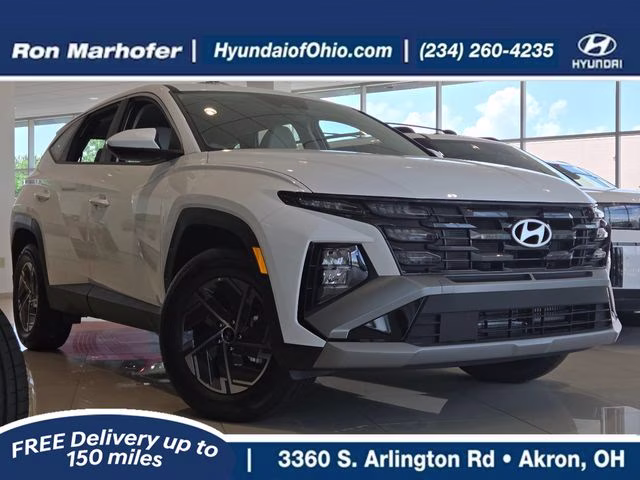 2026 Creamy White Pearl Hyundai Tucson Hybrid Blue SE AWD SUV