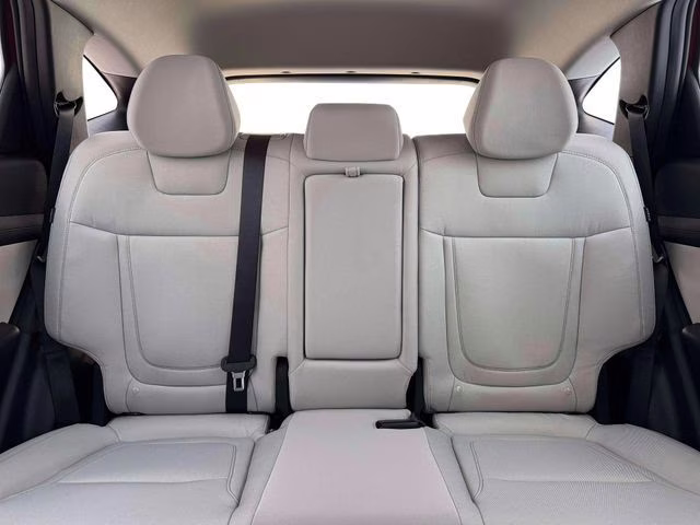 2026 Creamy White Pearl Hyundai Tucson Hybrid Blue AWD SUV