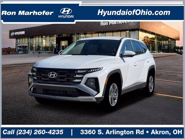 2026 Creamy White Pearl Hyundai Tucson Hybrid Blue SE AWD SUV