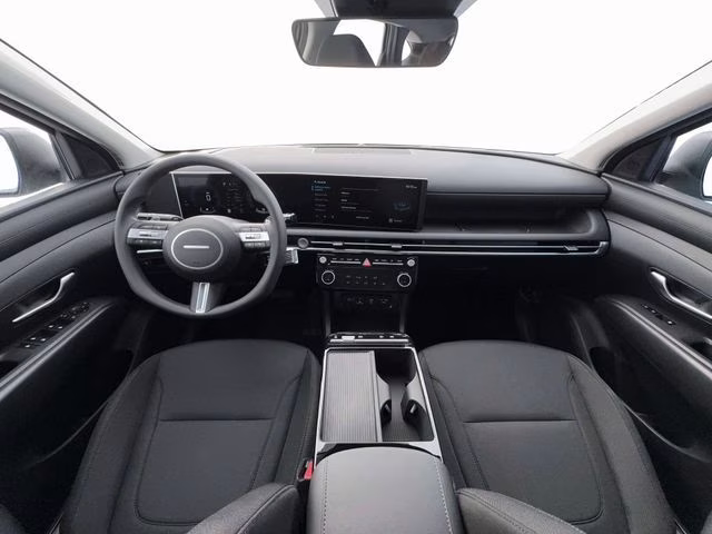 2026 Creamy White Pearl Hyundai Tucson Hybrid Blue SE AWD SUV