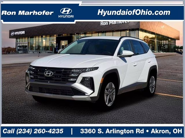 2026 Creamy White Pearl Hyundai Tucson Hybrid SEL AWD SUV