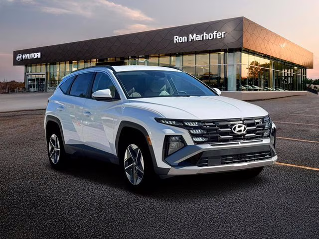 2026 Creamy White Pearl Hyundai Tucson Hybrid SEL AWD SUV