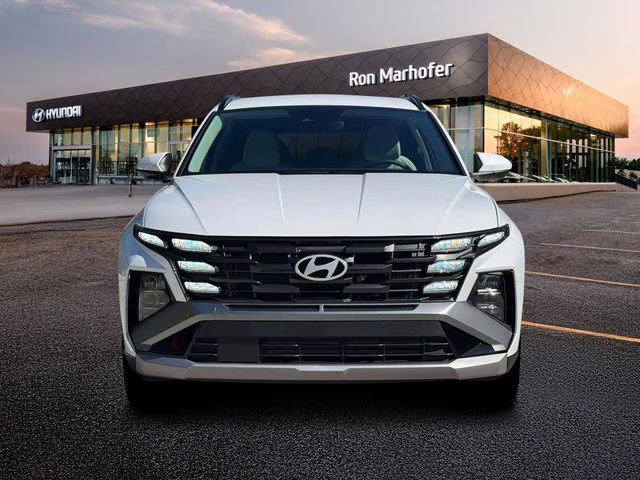 2026 Creamy White Pearl Hyundai Tucson Hybrid SEL AWD SUV