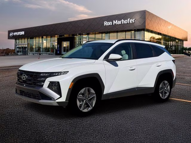 2026 Creamy White Pearl Hyundai Tucson Hybrid SEL AWD SUV
