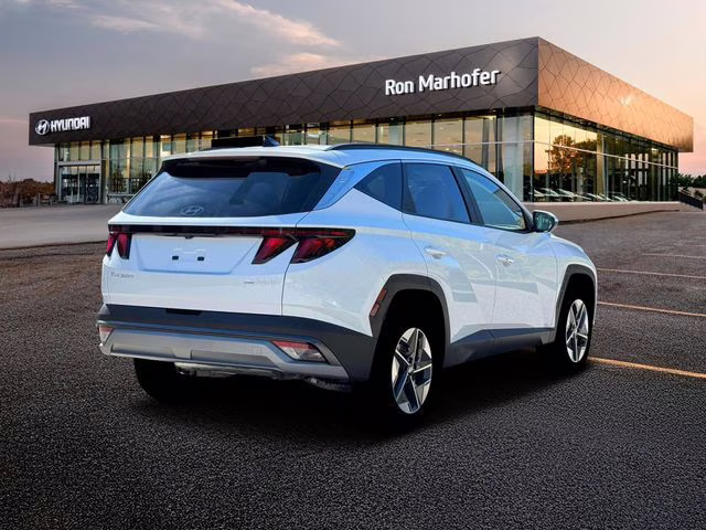 2026 Creamy White Pearl Hyundai Tucson Hybrid SEL AWD SUV