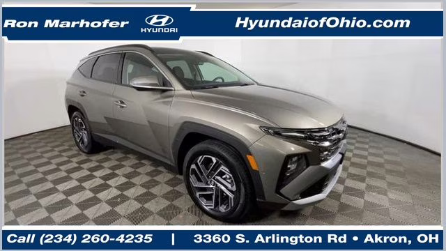 2025 Cashmere Bronze Hyundai Tucson Hybrid Limited AWD SUV