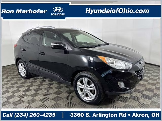 2013 Black Hyundai Tucson GLS AWD SUV