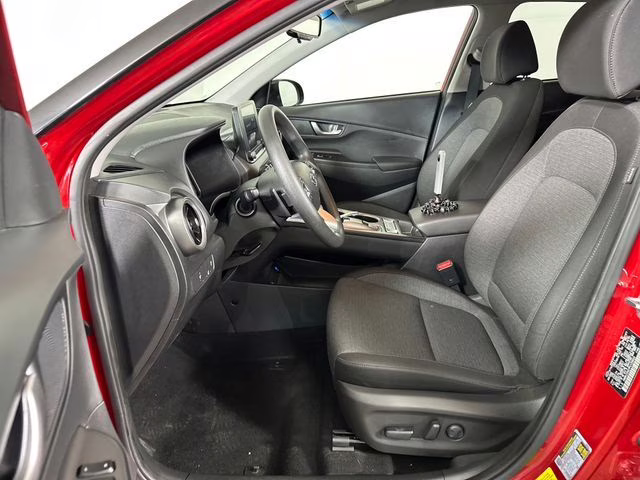 2023 Pulse Red w/Black Roof Hyundai Kona Electric SE FWD SUV