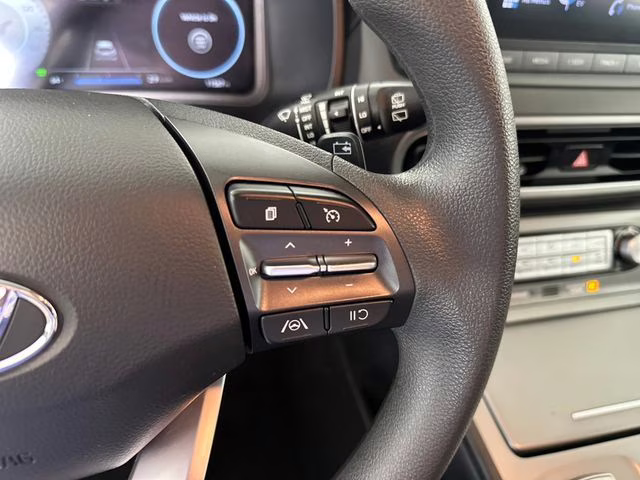 2023 Pulse Red w/Black Roof Hyundai Kona Electric SE FWD SUV