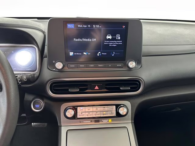 2023 Pulse Red w/Black Roof Hyundai Kona Electric SE FWD SUV