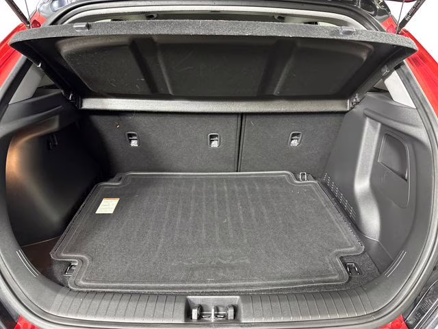 2023 Pulse Red w/Black Roof Hyundai Kona Electric SE FWD SUV